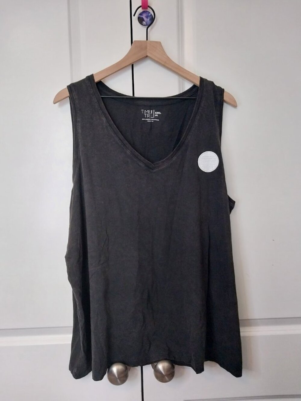 Time and Tru Women's Mineral Wash Tank Top